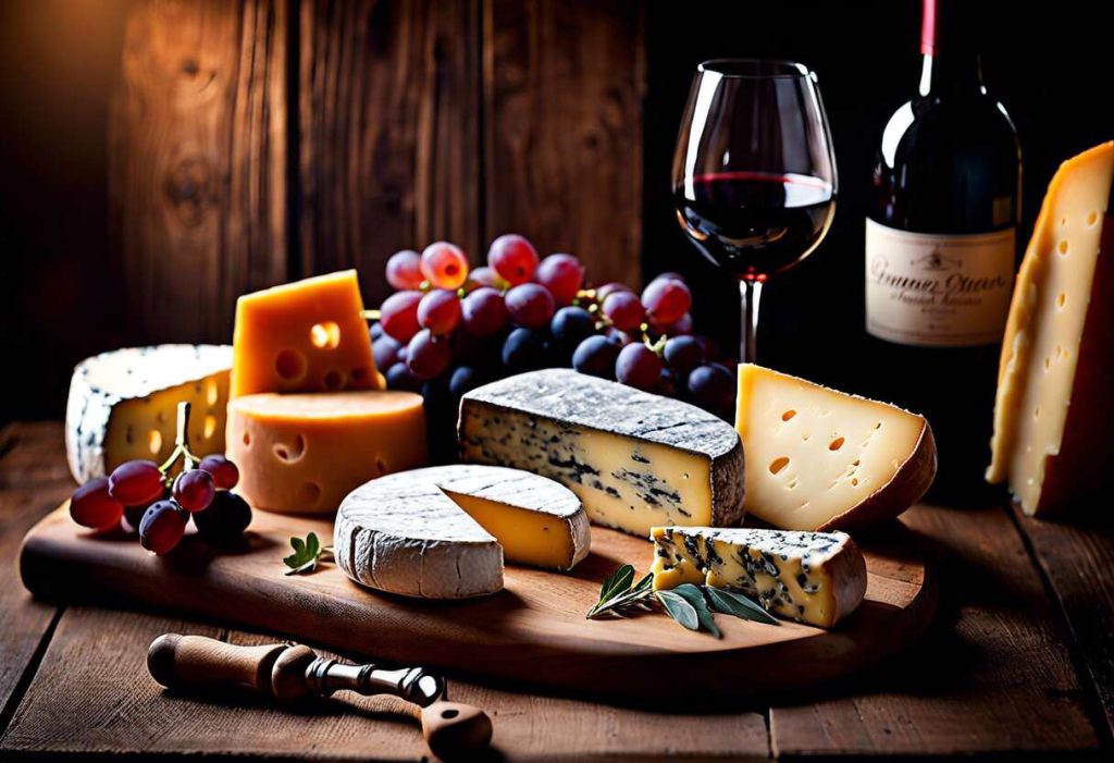 Mariage des saveurs : les fromages et leurs vins complémentaires