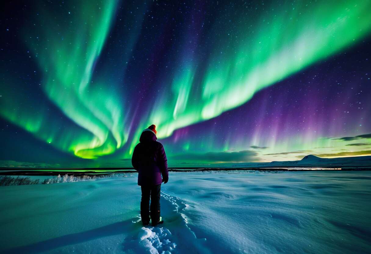 Meilleure période pour observer les aurores boréales islandaises
