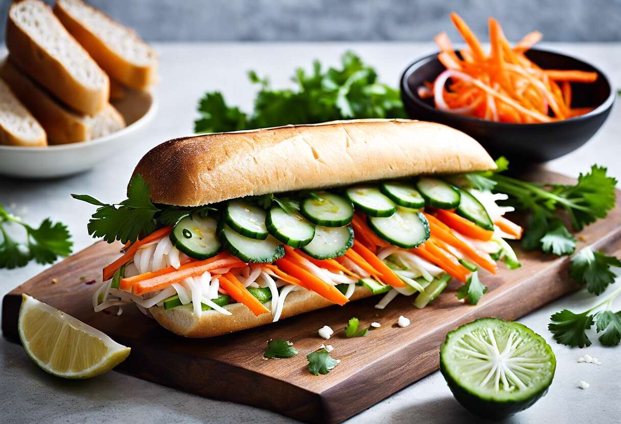 Banh mi vietnamien : comment réussir votre sandwich exotique ?