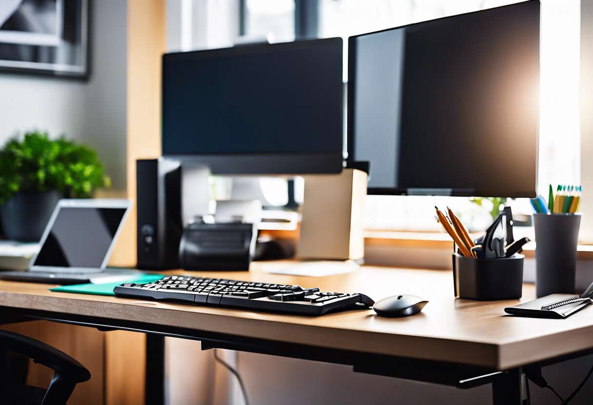 Efficacité au bureau : accessoires informatiques pour booster votre productivité