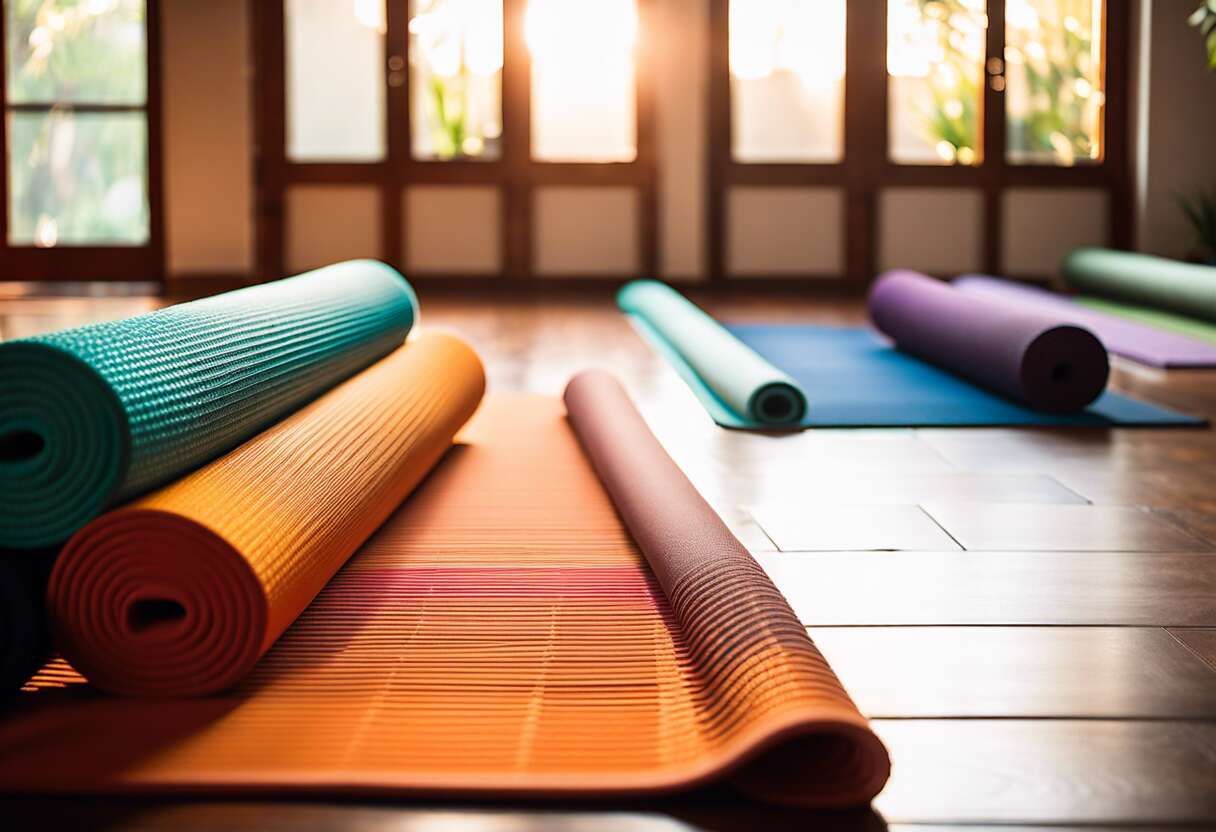 Identifier le type de tapis idéal selon le style de yoga pratiqué